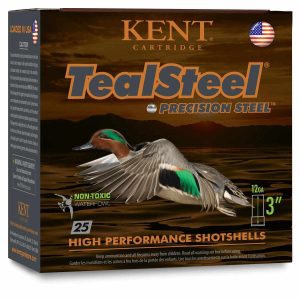 https3A2F2Fmedia.chattanoogashooting.com2Fimages2Fproduct2FKIKTS1233652FKIKTS123365_1.jpg Kent Teal Steel Shotshells 12 ga 3" 1-1/4oz 1350 fps #5 25/ct