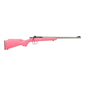 https3A2F2Fmedia.chattanoogashooting.com2Fimages2Fproduct2FKPKSA24412FKPKSA2441-1.jpg Keystone Crickett "My First Rifle" .22 LR Single Shot 16.1" Barrel Pink with Gold Webbing