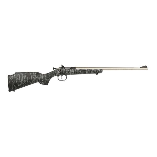 https3A2F2Fmedia.chattanoogashooting.com2Fimages2Fproduct2FKPKSA24442FKPKSA2444-1.jpg Keystone Crickett "My First Rifle" .22 LR Single Shot 16.1" Barrel Black with White Webbing