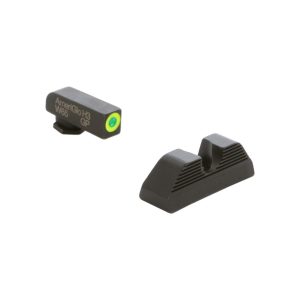https3A2F2Fmedia.chattanoogashooting.com2Fimages2Fproduct2FKQGL3522FKQGL352.jpg Ameriglo Protector Tritium Night Sight Set for Glock Green