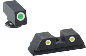 https3A2F2Fmedia.chattanoogashooting.com2Fimages2Fproduct2FKQGL51152FKQGL5115.jpg Ameriglo Classic Tritium NIght Sight Set 3-Dot for Gen5 Glock 17 19 19x 26 34