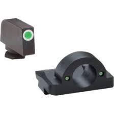 https3A2F2Fmedia.chattanoogashooting.com2Fimages2Fproduct2FKQGL51252FKQGL5125.jpg Green Tritium Outline White for Glock Gen 5 17-19-19X-26-45