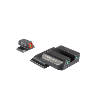 https3A2F2Fmedia.chattanoogashooting.com2Fimages2Fproduct2FKQSW8162FKQSW816-1.jpg Ameriglo Trooper Tritium Handgun Sight Set for S&W M&P (Excludes .22/.380/Shield/EZ/Pro) Green Rear Green with Orange Front