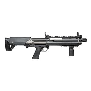 https3A2F2Fmedia.chattanoogashooting.com2Fimages2Fproduct2FKTKSGBLKD2FKTKSGBLKD1.jpg Kel-Tec KSG Shotgun Defender 12 ga 3" Chamber 14rd(7+7) Capacity 18.5" Barrel Black Magpul Flip Up Sights/Carlson Compensator