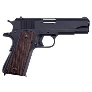 https3A2F2Fmedia.chattanoogashooting.com2Fimages2Fproduct2FKZ1911BKOC2FKZ1911BKOC-1.jpg Auto Ordnance 1911A1 GI Specs Handgun .45 cal 7rd Magazine 4.25" Barrel Black