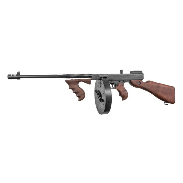 https3A2F2Fmedia.chattanoogashooting.com2Fimages2Fproduct2FKZT5100D2FKZT5100D.jpg THOMPSON 1927A1C LW DELUXE 45ACP 100RD DRUM & 20RD STICK MAG