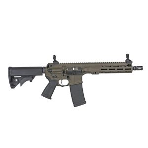 https3A2F2Fmedia.chattanoogashooting.com2Fimages2Fproduct2FLJICMKIIR5PBC12S2FLJICMKIIR5PBC12S1.jpg LWRC ICMKII SBR 5.56mm 30rd Magazine 12" Barrel Patriot Brown **NFA Item**