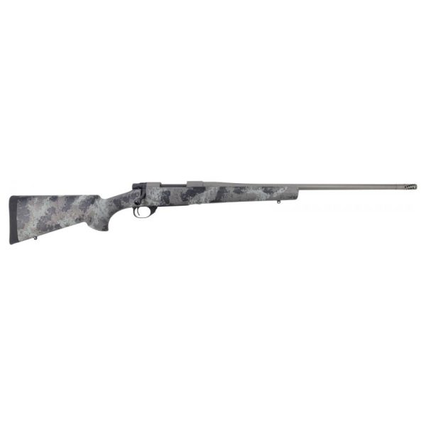 Howa M1500 Fence Line Rifle 25 Creedmoor 5rd Capacity 22" Threaded Barrel Light Grey Camo Stock