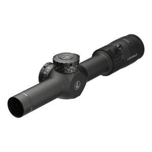 https3A2F2Fmedia.chattanoogashooting.com2Fimages2Fproduct2FLU1833142FLU183314-1.jpg Leupold Mark 4HD Rifle Scope 1-4.5x24 30mm SFP HPR-1 Non-Illum Black