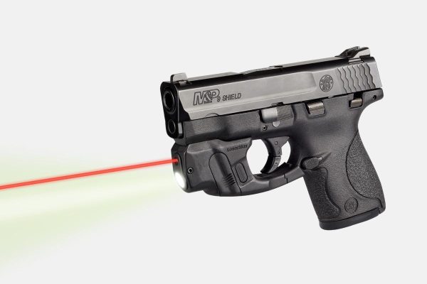 https3A2F2Fmedia.chattanoogashooting.com2Fimages2Fproduct2FLVCFSHIELDCR2FLVCFSHIELDCR.jpg LaserMax CenterFire Light & Laser w/GripSense for S&W Shield 9mm .40 cal Red