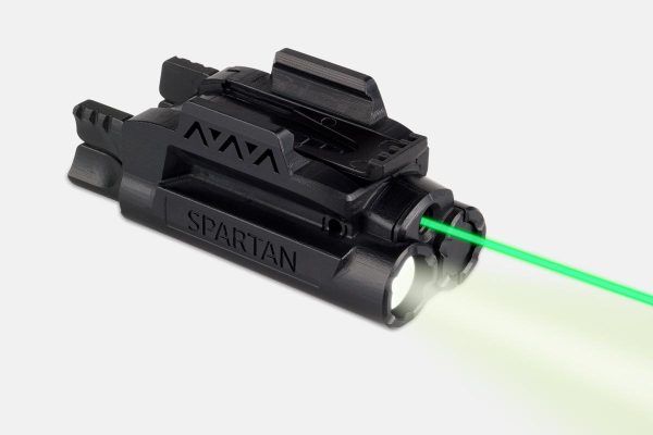 https3A2F2Fmedia.chattanoogashooting.com2Fimages2Fproduct2FLVSPSCG2FLVSPSCG.jpg LaserMax Spartan Adjustable Fit Laser/Light Combo - Green