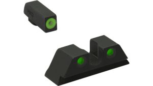 https3A2F2Fmedia.chattanoogashooting.com2Fimages2Fproduct2FMK4778631112Fgreengreen_1.jpg Meprolight ML47786 Hyper-Bright Green Ring Front/Green Rear Sights for CZ P-10