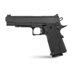 https3A2F2Fmedia.chattanoogashooting.com2Fimages2Fproduct2FMS125000172FMS125000171.jpg Tisas 1911 Duty 9 DS Handgun 9mm Luger 18rd Magazines(2) 5" Barrel Titanium Firing Pin Black w/Rail