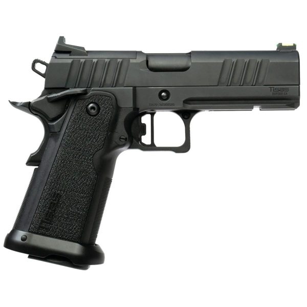 https3A2F2Fmedia.chattanoogashooting.com2Fimages2Fproduct2FMS125000202FMS12500020-RS.jpg Tisas Carry 9 Handgun 9mm Luger 17rd Magazines(2) 4.25'' Bull Barrel Double Stack Full Frame QPQ Finish
