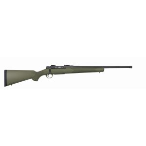 https3A2F2Fmedia.chattanoogashooting.com2Fimages2Fproduct2FMV280802FMV28080.jpg Mossberg Patriot Rifle 450 Bushmaster 4rd Capacity 20" Fluted Threaded Blued Barrel OD Green Synthetic Stock