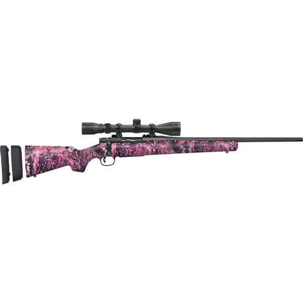 Mossberg Patriot Compact/Short LOP Super Bantam 243 Win Rifle 5rd Magazine 20? Barrel Pink