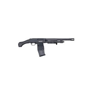 https3A2F2Fmedia.chattanoogashooting.com2Fimages2Fproduct2FMV502172FMV502172.jpg Mossberg 590M Shockwave Breacher Shotgun 12ga 2-3/4" Chamber 10rd Magazine(1) 14'' Breacher Barrel Birds Head Grip