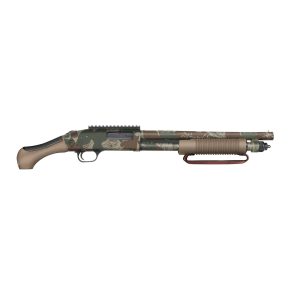 https3A2F2Fmedia.chattanoogashooting.com2Fimages2Fproduct2FMV506322FMV506321.jpg Mossberg 590 Bliksem Shotgun 12ga 3" Chamber 5rd Capacity14.375" Barrel 5rd Rhodesian Camo w/FDE Grip & Handguard