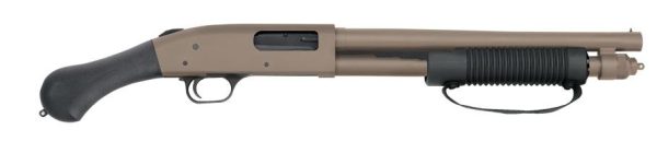 https3A2F2Fmedia.chattanoogashooting.com2Fimages2Fproduct2FMV506532FMV50653.jpg Mossberg 590 Shockwave ? 12-Gauge 14" Barrel FDE