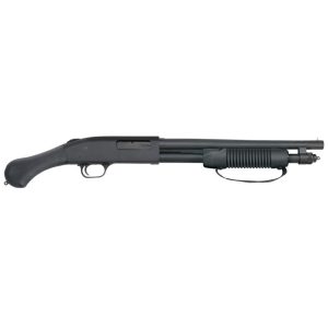 https3A2F2Fmedia.chattanoogashooting.com2Fimages2Fproduct2FMV506572FMV50657-1.jpg Mossberg 590 Shockwave Shotgun 20 ga 3" Chamber 5rd Magazine 14.375" Barrel Black