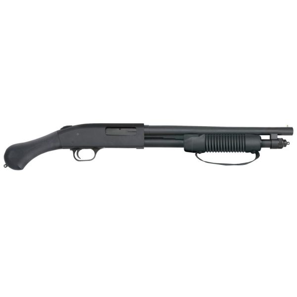 https3A2F2Fmedia.chattanoogashooting.com2Fimages2Fproduct2FMV506572FMV50657-1.jpg Mossberg 590 Shockwave Shotgun 20 ga 3" Chamber 5rd Magazine 14.375" Barrel Black