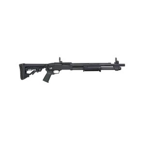 https3A2F2Fmedia.chattanoogashooting.com2Fimages2Fproduct2FMV507622FMV507621.jpg Mossberg 590R Shotgun 12ga 6rd Capacity 18.5" Barrel AR Mil-Spec Adjustable Stock Magpul MOE+ Grip