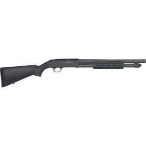 https3A2F2Fmedia.chattanoogashooting.com2Fimages2Fproduct2FMV507662FMV50766_1.jpg Mossberg 590A1 7-Shot 12 GA Shotgun 6rd Magazine 3" Chamber 18.5" Barrel Black Bead Sight