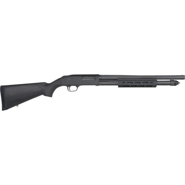 https3A2F2Fmedia.chattanoogashooting.com2Fimages2Fproduct2FMV507662FMV50766_1.jpg Mossberg 590A1 7-Shot 12 GA Shotgun 6rd Magazine 3" Chamber 18.5" Barrel Black Bead Sight