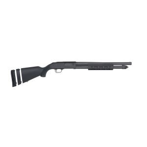https3A2F2Fmedia.chattanoogashooting.com2Fimages2Fproduct2FMV507992FMV507991.jpg Mossberg 590A1 Shotgun 12ga 3" Chamber 6rd Capacity 18.5" Parkerized Barrel Bantam Stock