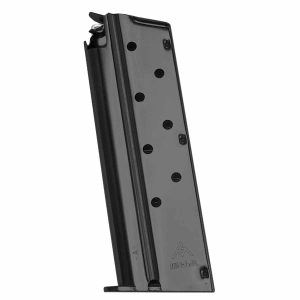 https3A2F2Fmedia.chattanoogashooting.com2Fimages2Fproduct2FMYMGCGOV9LCB2FMYMGCGOV9LCB.jpg Mec-Gar 1911 Officer/Compact Handgun Magazine Blued 9mm 8/rd