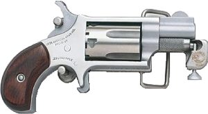 https3A2F2Fmedia.chattanoogashooting.com2Fimages2Fproduct2FNDNAA22MSBBS2FNDNAA22MSBBS.jpg NAA MINI REVOLVER .22MAG 1-1/8" BRL w/BELT BUCKLE
