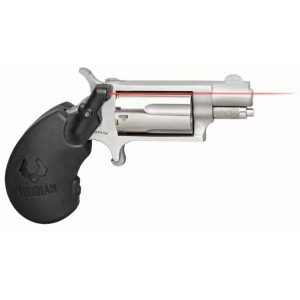 https3A2F2Fmedia.chattanoogashooting.com2Fimages2Fproduct2FNDNAA22MSVL2FNDNAA22MSVL.jpg NAA 22MS VL Mini-Revolver Handgun .22 WMR 5rd Capacity 1.125" Barrel with Viridian Laser Grip