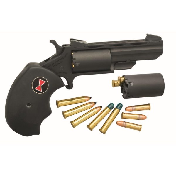 https3A2F2Fmedia.chattanoogashooting.com2Fimages2Fproduct2FNDNAABWCCRK2FNDNAABWCCRK-1.jpg NAA Black Widow Handgun .22 Mag 5rd Capacity 2" Barrel Black Fixed Sights
