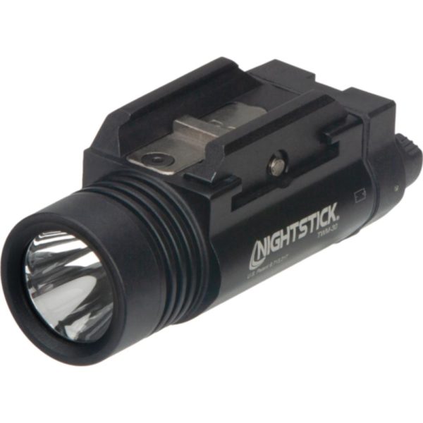 https3A2F2Fmedia.chattanoogashooting.com2Fimages2Fproduct2FNITWM302FNITWM30.jpg Nightstick Metal Weapon-Mounted Light w/ Independent Switches 1200L Black