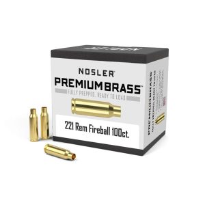 https3A2F2Fmedia.chattanoogashooting.com2Fimages2Fproduct2FNO100782FNO10078-1.jpg Nosler Unprimed Brass Rifle Cartridge Cases .221 Fireball 100/ct