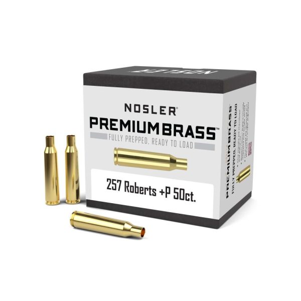 https3A2F2Fmedia.chattanoogashooting.com2Fimages2Fproduct2FNO101352FNO10135-1.jpg Nosler Unprimed Brass Rifle Cartridge Cases .257 Roberts (+P) 50/ct