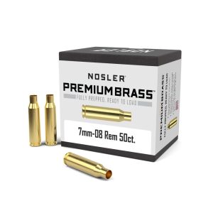 https3A2F2Fmedia.chattanoogashooting.com2Fimages2Fproduct2FNO101872FNO10187-1.jpg Nosler Unprimed Brass Rifle Cartridge Cases 7mm-08 50/ct