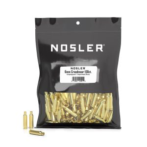 https3A2F2Fmedia.chattanoogashooting.com2Fimages2Fproduct2FNO101922FNO10192-1.jpg Nosler Unprimed Unprepped Brass Rifle Cartridge Cases 6mm Creedmoor 100/ct (BULK)
