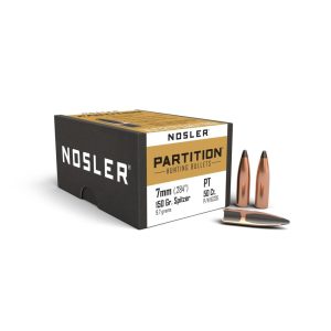 https3A2F2Fmedia.chattanoogashooting.com2Fimages2Fproduct2FNO163262FNO16326-1.jpg Nosler Partition Rifle Bullets 7mm .284" 150 gr SPT 50/ct