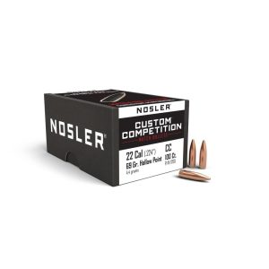 https3A2F2Fmedia.chattanoogashooting.com2Fimages2Fproduct2FNO171012FNO17101-1.jpg Nosler Custom Competition Rifle Bullets .22 cal .224" 69 gr HPBT 100/ct