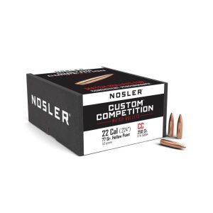 https3A2F2Fmedia.chattanoogashooting.com2Fimages2Fproduct2FNO530642FNO53064-1.jpg Nosler Custom Competition Rifle Bullets .22 cal .224" 77 gr HPBT 250/ct