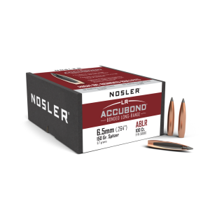 https3A2F2Fmedia.chattanoogashooting.com2Fimages2Fproduct2FNO589302FNO58930-1.png Nosler Accubond Long Range Rifle Bullets 6.5mm .264" 150gr 100/rd