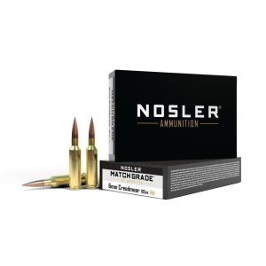 https3A2F2Fmedia.chattanoogashooting.com2Fimages2Fproduct2FNO601352FNO60135-1.jpg Nosler RDF Match Grade Rifle Ammunition 6mm Creedmoor 105gr OTM 3050 fps 20/ct