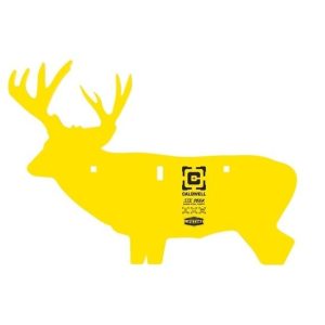 https3A2F2Fmedia.chattanoogashooting.com2Fimages2Fproduct2FPH40010962FPH4001096-2.jpg CaldwellAR500 33% Steel Deer Hanging Target Yellow