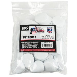 https3A2F2Fmedia.chattanoogashooting.com2Fimages2Fproduct2FPX1126002FPX112600-1.jpg Pro-Shot 1 1/2" Round 100% Cotton Patches 600/ct