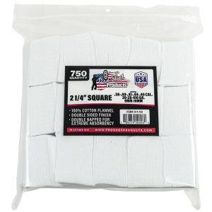 https3A2F2Fmedia.chattanoogashooting.com2Fimages2Fproduct2FPX2147502FPX214750-1.jpg Pro-Shot 2 1/4" Square 100% Cotton Patches 750/ct