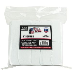 https3A2F2Fmedia.chattanoogashooting.com2Fimages2Fproduct2FPX35002FPX3500-1.jpg Pro-Shot 3" Square 100% Cotton Patches 500/ct
