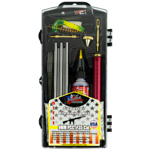 https3A2F2Fmedia.chattanoogashooting.com2Fimages2Fproduct2FPXR9KIT2FPXR9KIT-1.png Pro-Shot 9mm Luger Handgun Carbine Caliber (Rifle) Classic Cleaning Kit