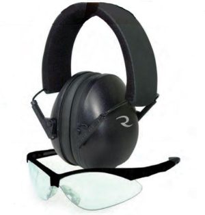 https3A2F2Fmedia.chattanoogashooting.com2Fimages2Fproduct2FRFLS0100CKCS2FRFLS0100CKCS.jpg Radians Combo Set -Lowset Black EM with Outback Black Clear Glass NRR 21