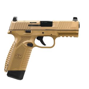https3A2F2Fmedia.chattanoogashooting.com2Fimages2Fproduct2FRJ661013902FRJ66101390-1.jpg FN 545 MRD NMS Handgun .45 ACP 10rd Magazines (2) 4.1" Barrel FDE